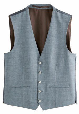 TEXTURED - Anzugweste - blue
