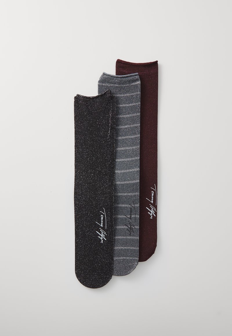 Tommy Hilfiger WOMEN SOCK GLITTER GIFTING 3 PACK - Sokker - multicolor