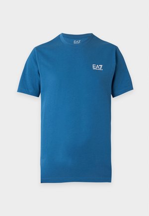 EA7 Emporio Armani, TRAIN CORE TEE - Βασικό μπλουζάκι - dark blue