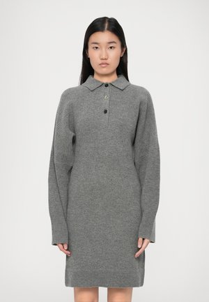 DESERT DRESS - Pulóverruha - grey melange