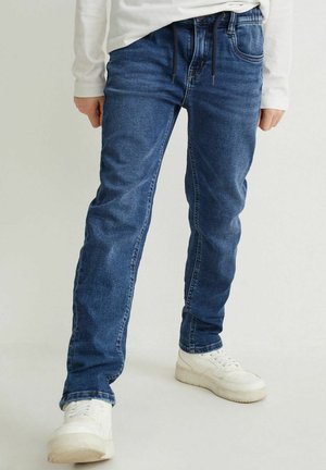 Straight leg jeans - denim blue