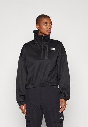 INTEREST 1/4 ZIP - Sweatshirt - black