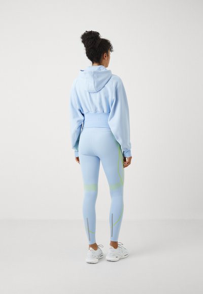 adidas by Stella McCartney HOODIE - Mikina s kapucňou - glow blue