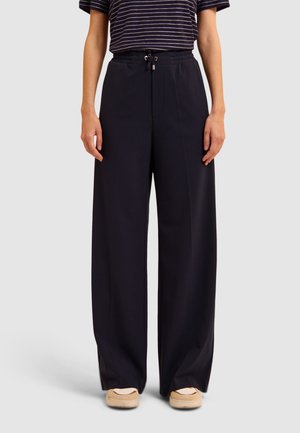 WIDE-LEG JOGGING - Jogginghose - navy blue