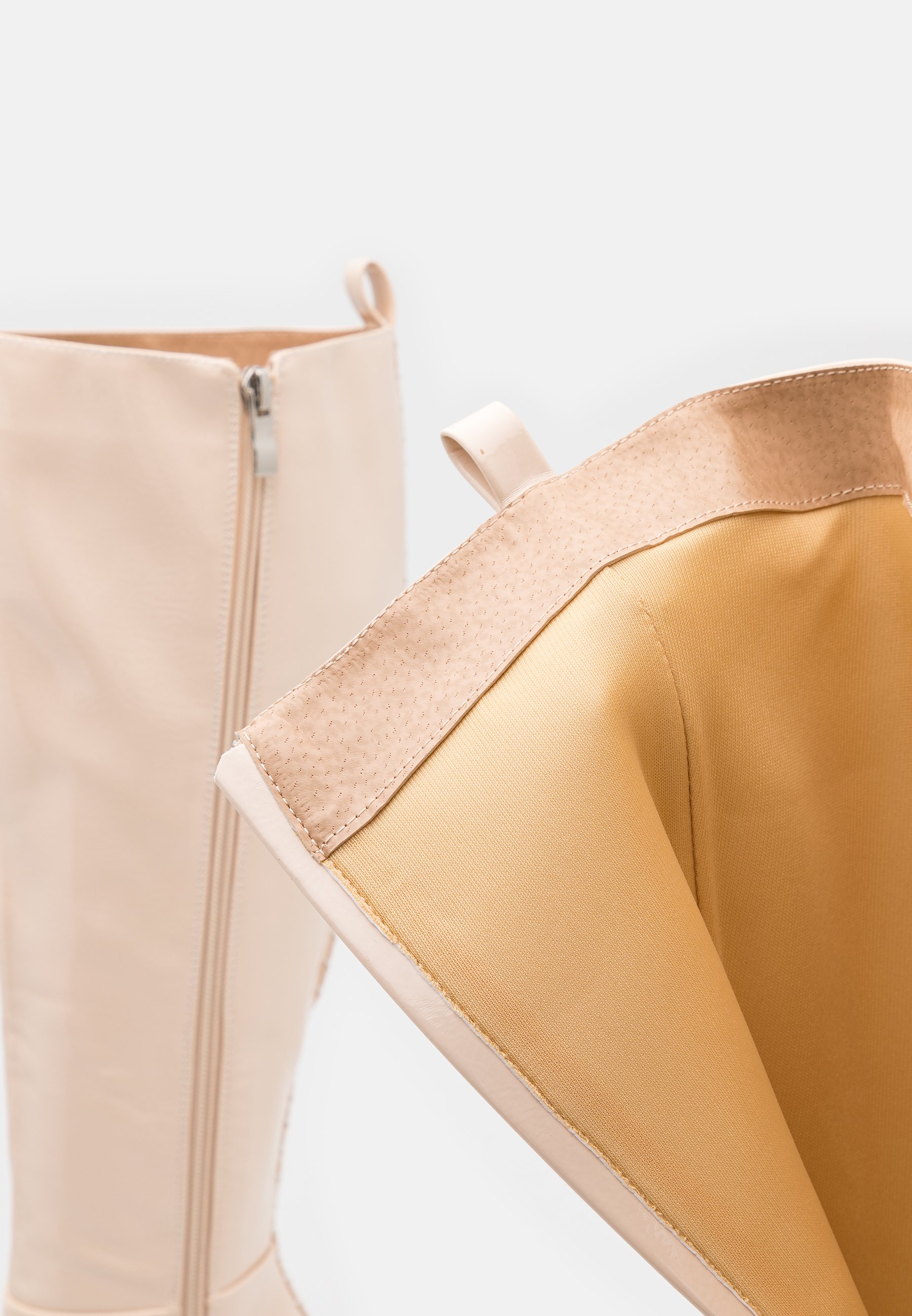 RAID Wide Fit WIDE FIT - Botas de tacón - offwhite/crema - Zalando.es