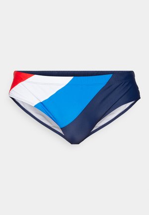 Top Spot Apparel Herren Micro Low Rise Badehose – Enge Passform, 80% Polyester/20% Spandex, Mit Kordelzug