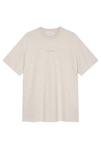BF HOT MUM - T-shirt med print - beige melange