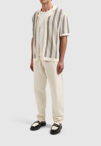 Pure Path REGULAR FIT SHORT SLEEVE - Overhemd - sand