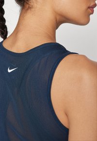 Nike Performance PRO TANK - Top - armory navy/white
