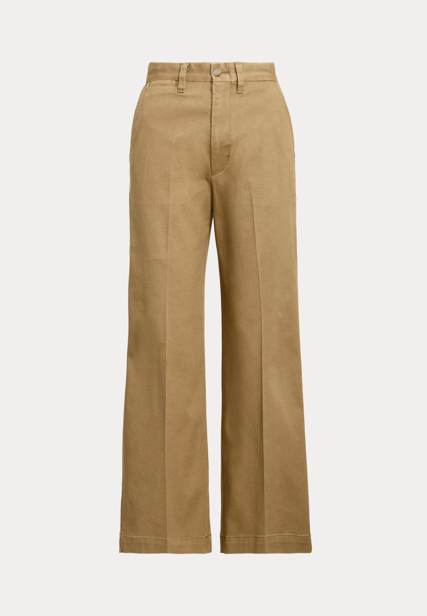 Polo Ralph Lauren CHINO WIDE LEG PANT - Calças - montana khaki