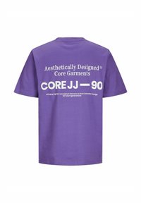 Jack & Jones GEDRUCKT RUNDHALS - Print T-shirt - deep lavender