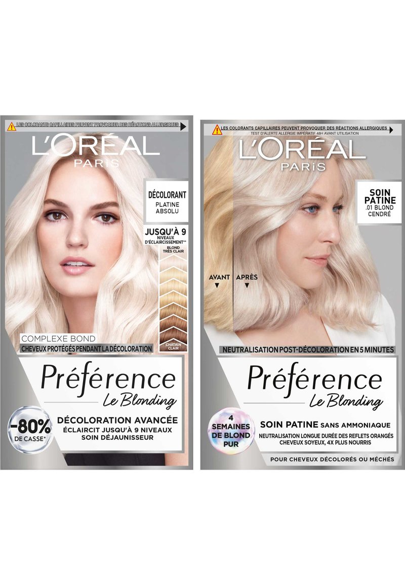 L'Oréal Paris ROUTINE PRÉFÉRENCE CHEVEUX DÉCOLORÉS