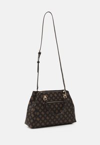Guess EVELUNE GIRLFRIEND SATCHEL - Geantă de mână - mocha