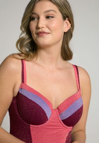 Ulla Popken Badpak - pourpre