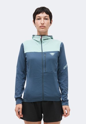 Dynafit TRAVERSE THERMAL HOODED - Φλις μπουφάν - cloud blue
