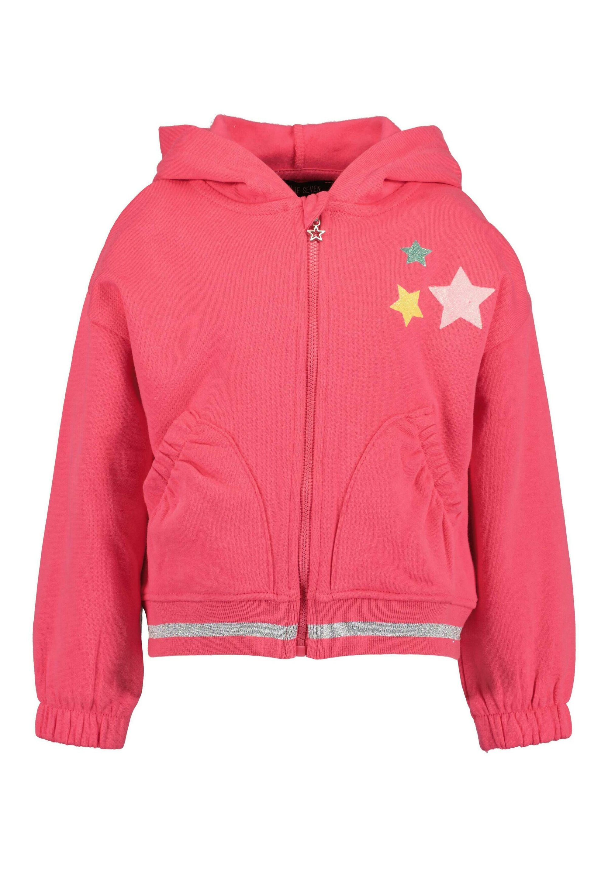Blue Seven UNICORN Felpa con zip pink/fuxia