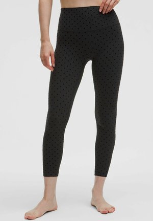 ALIGN HIGH-RISE 25 - Tights - polka flock black
