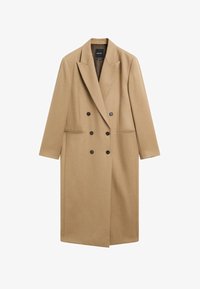 Massimo Dutti Classic coat camel