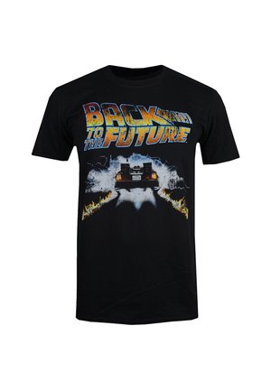 Cotton Soul, DELOREAN - Print T-shirt - schwarz