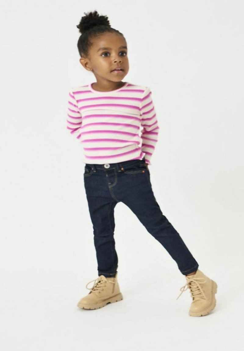 ONLY MINI KMGEVIG O-NECK - Longsleeve - cloud dancer