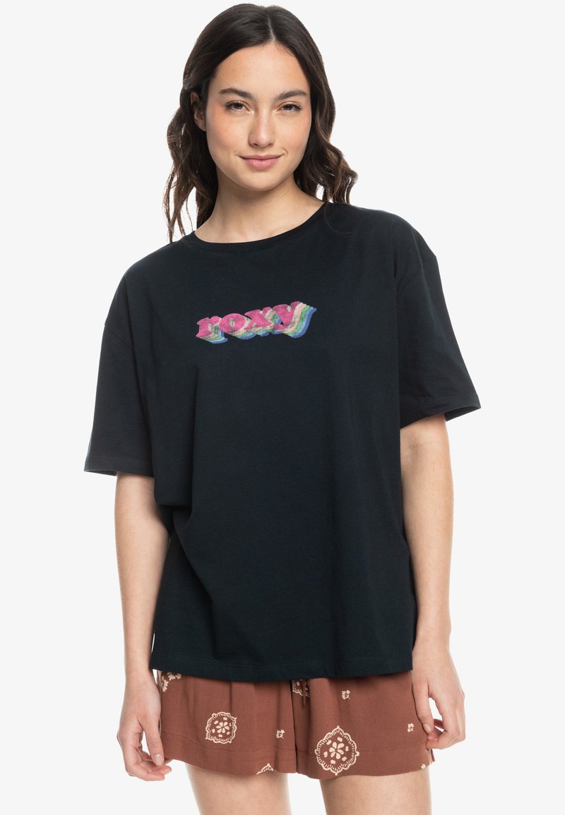 Roxy BEACH LOVE - T-shirt imprimé - egret/écru