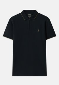 CUSTOM SLIM FIT STRETCH MESH POLO SHIRT - Polo - black