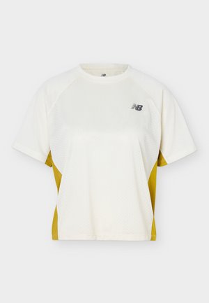 New Balance, VIZ-TECH RUN - Sport T-Shirt - off-white