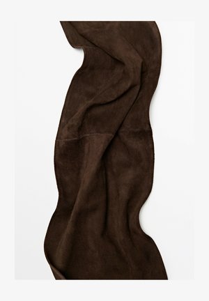 Massimo Dutti, Cintura - mottled dark brown