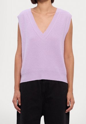 Veste sans manches - lilac