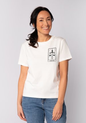 T-shirt print - off white