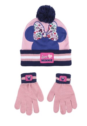 WINTER SET 2 TLG - Gloves - rosa