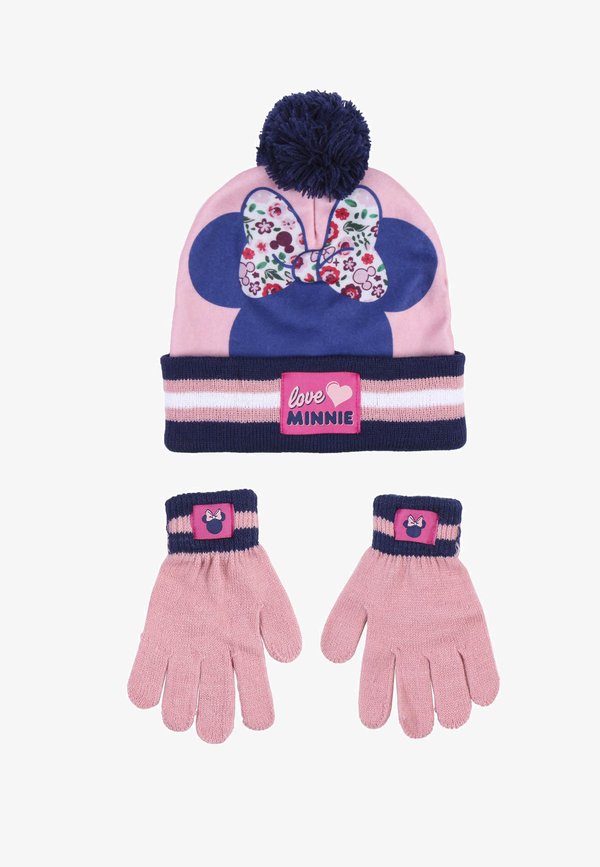 WINTER SET 2 TLG - Fingerhandschuh - rosa