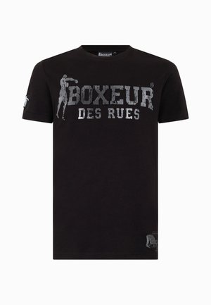 Boxeur Des Rues, BOXEUR DES RUES T-SHIRT BOXEUR STREET 2 - T-Shirt print - black-light grey