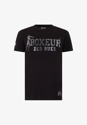 Boxeur Des Rues, BOXEUR DES RUES T-SHIRT BOXEUR STREET 2 - T-Shirt print - black-light grey