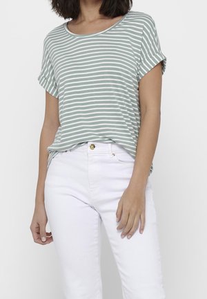 T-shirt med print - mint