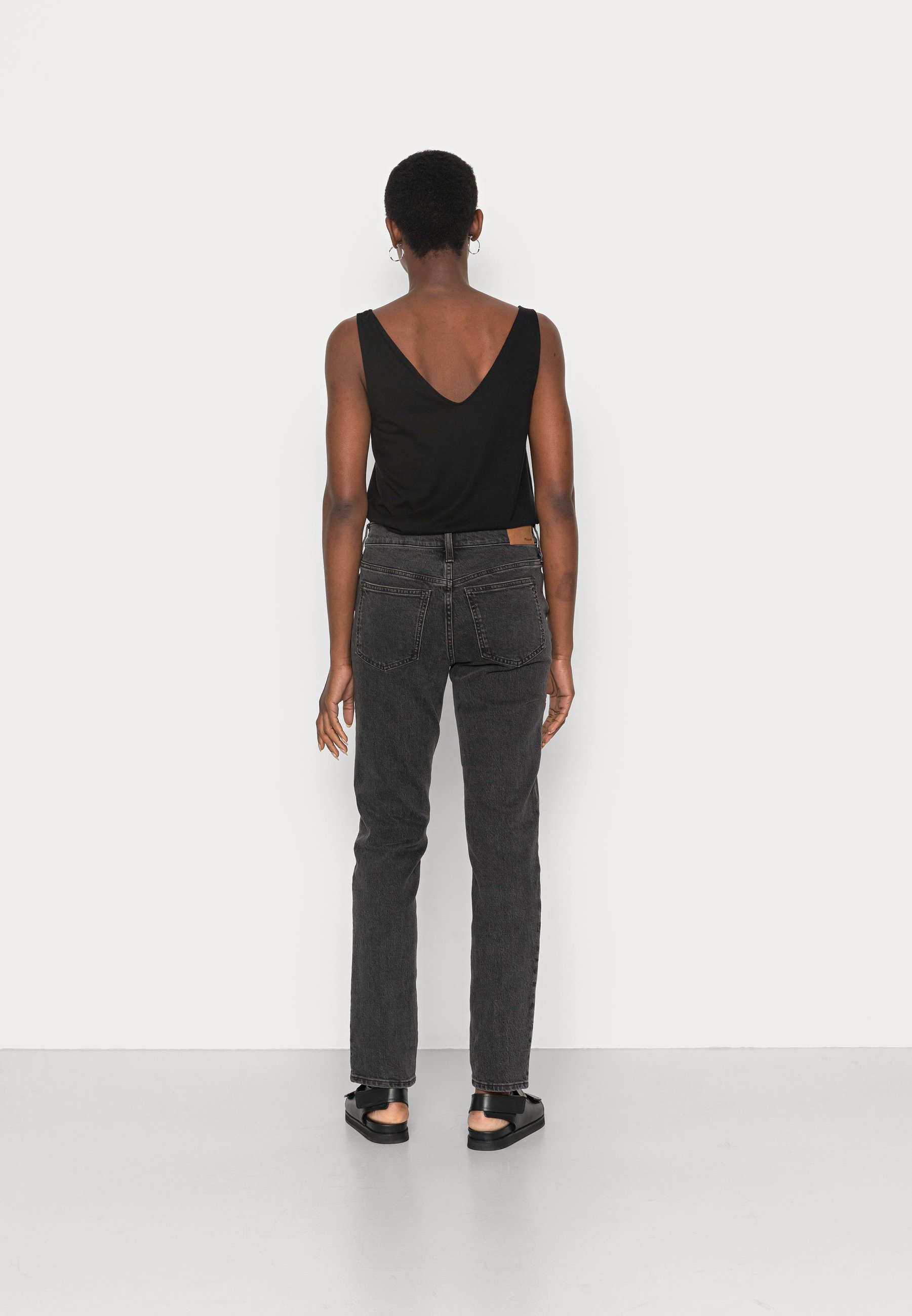 Madewell MID RISE LUNAR - Straight leg 