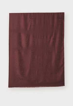 LOGO SCARF - Écharpe - burgundy