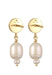 Elli DAINTY BEACH STRUCTURED - Boucles d'oreilles - gold-coloured
