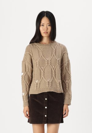 VMUNA O NECK - Pullover - silver mink