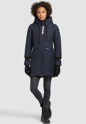 MANTEL TOOTS STRUCTURED - Winter coat - dunkelblau