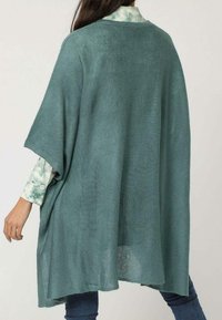 Vero Moda TIPO PONCHO - Poncho - verde azulado