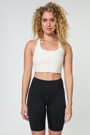 Girlfriend Collective PALOMA - Urheiluliivit: keskitason tuki - ivory