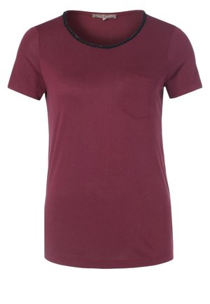 T-shirt basic - bordeaux