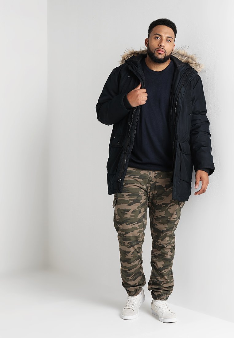 INDICODE JEANS LEVI PLUS - Pantaloni cargo - green/verde screziato -  Zalando.it