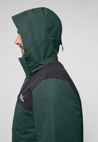 Jack Wolfskin JASPER 3IN1 - Regenjas - black olive