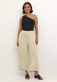 Kaffe DACIA AMBER - Trousers - feather gray