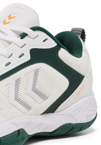 Hummel SPEED COURT - Kézilabdacipő - white green