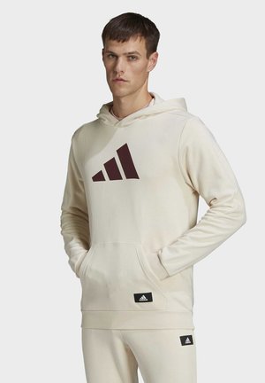 Felpa con cappuccio - white