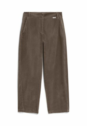 ARMEDANGELS, BARREL CORDUROY - Trousers - walnut cream