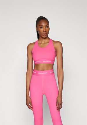 SLEEK MEDIUM SUPPORT BRA - Keskmiselt toetav spordirinnahoidja - pink
